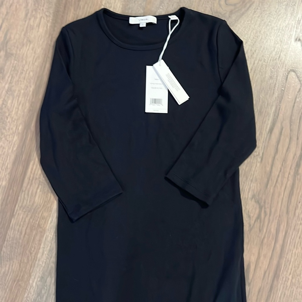 Vince black small top. Brand new .